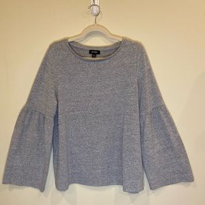Lord & Taylor Merle Grey Fine Sweater